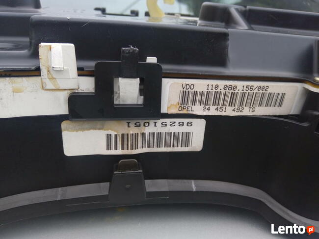 Zegary Chrom Opel Astra G II 2 licznik