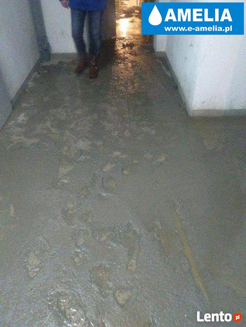 Firma Sprzątająca Lubin sprzątanie po wybiciu kanalizacji