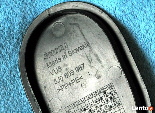 Zaślepka nadkola Skoda Fabia II Roomster 2011-2015 5J0809967