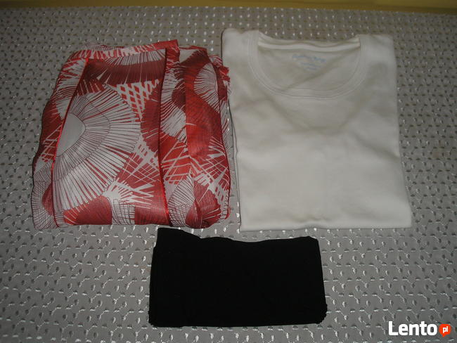spódnica maxi 38-40, bluzka, rajstopy