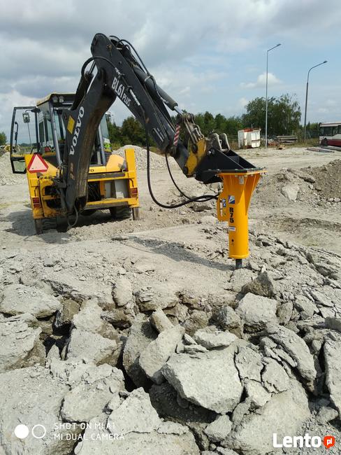 Młot wyburzeniowy Oława Wrocław Jelcz-Laskowice Brzeg Opole