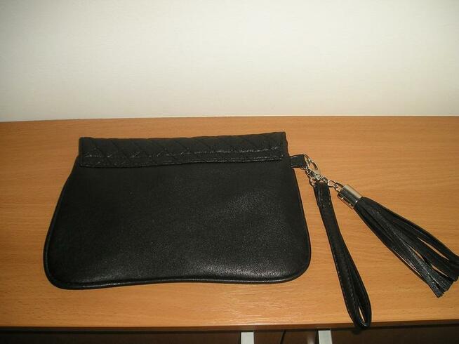 żakiet biało czarny 42, kopertówka pikowana