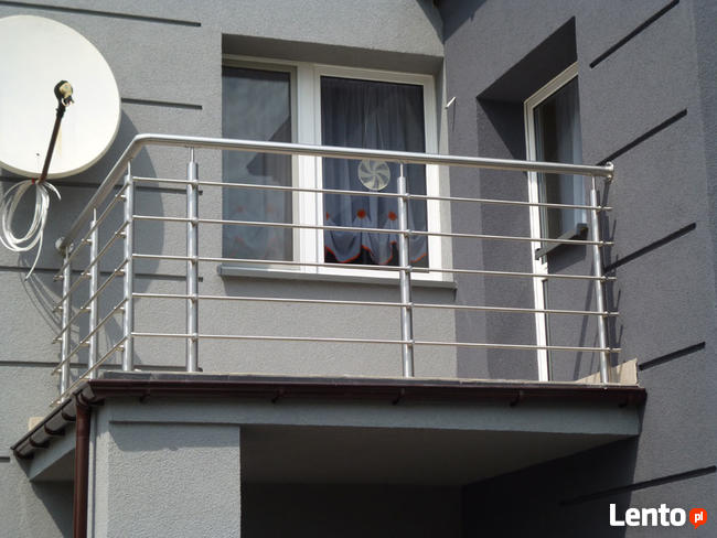 Kompletna Balustrada nierdzewna INOX najtaniej 279zł za 1 mb