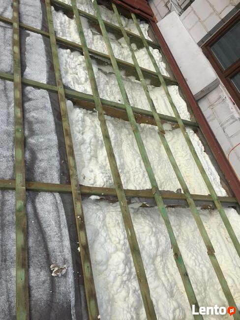 ocieplanie pianą poliuretanową, izolacje natryskowe