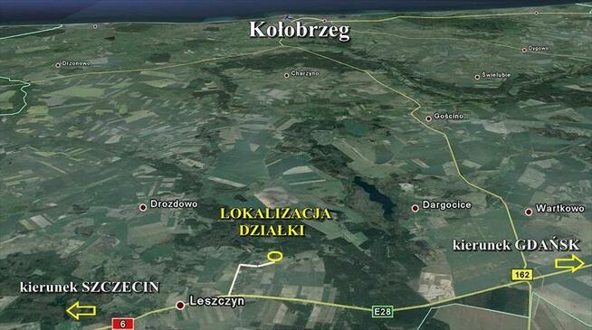 Działka Dębica gm. Rymań