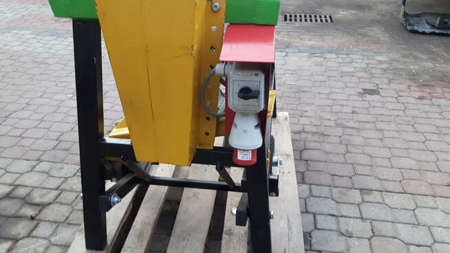 Łuparka. Rębak śrubowy