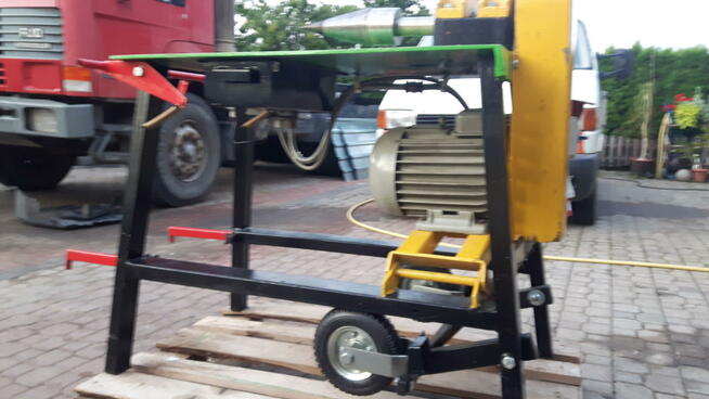 Łuparka. Rębak śrubowy