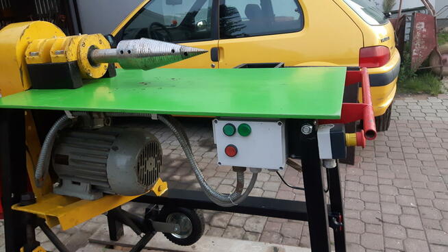 Łuparka. Rębak śrubowy