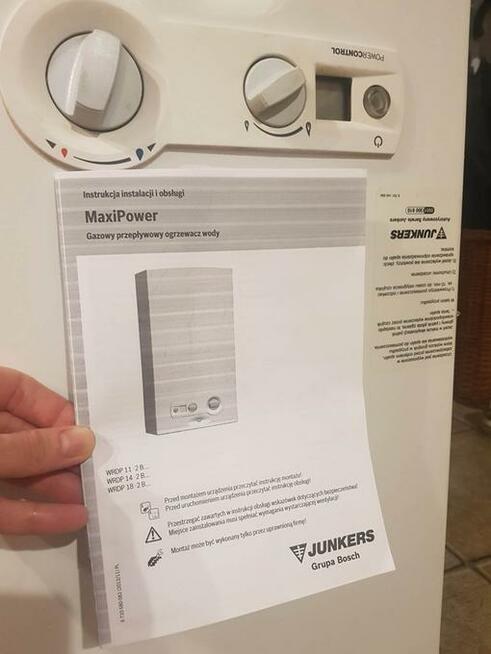 Piecyk gazowy Junkers Maxi Power WRDP 11-2B