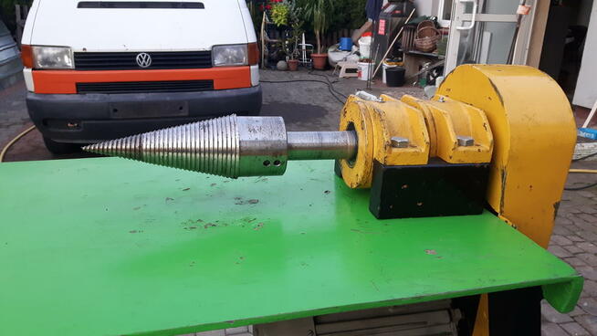 Łuparka. Rębak śrubowy