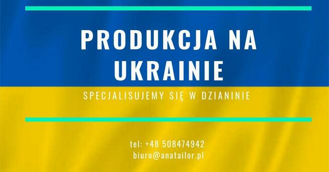 Przyjmę zlecenia: projektowania i szycia