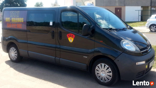 Taxi osobowe Bus-Kaleibos XL WŁOCŁAWEK