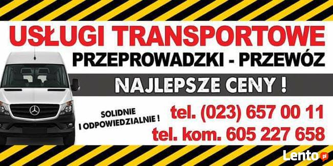 Żuromin Usługi Transportowe - Przeprowadzki - Przewóz 24/7