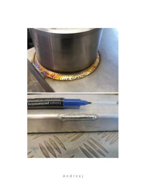 Spawanie aluminium, precyzyjne, Tig