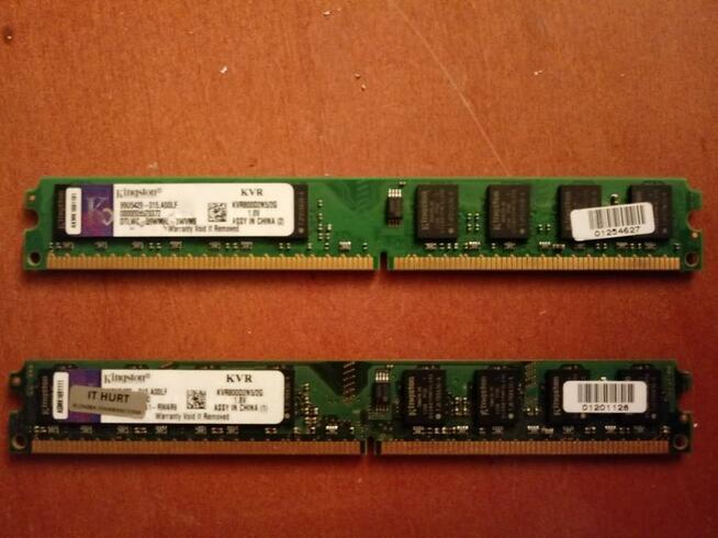 Pamięć Ram 1GB różne rodzaje