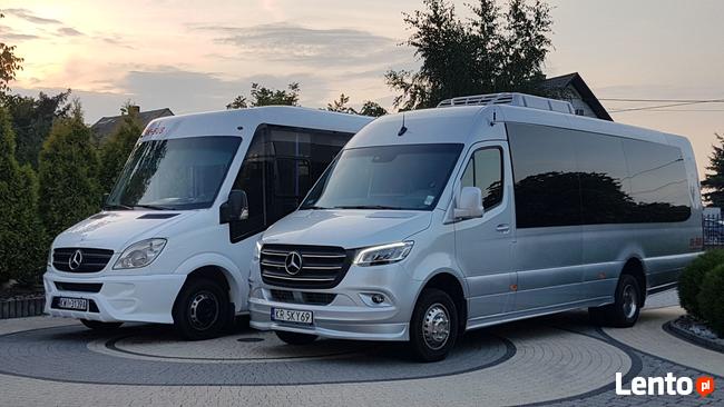 Wynajem busów VIP 8-55 os, wraz z kierowcą. Krajowe przewoz