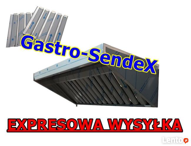 Okap Gastronomiczny SG 120x70x40 + filtry