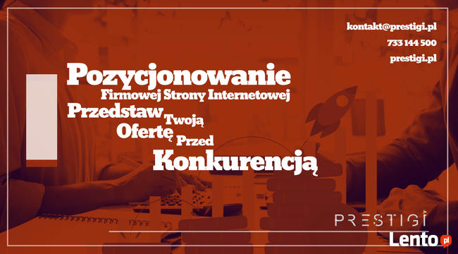 Pozycjonowanie firmowej strony. Zwiększ sprzedaż!
