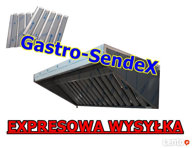 Okap Gastronomiczny SG 100x70x40 filtry wysyłka