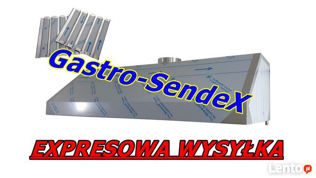 Okap Gastronomiczny SD 150x70x40 + filtry