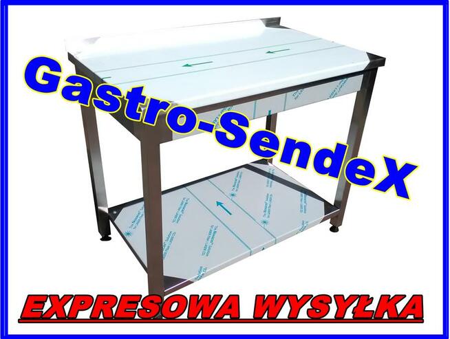 Stół Gastronomiczny Przyścienny lub Centralny 100x60x85 + PÓ