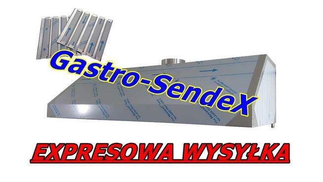Okap Gastronomiczny SD 120x70x40 + filtry