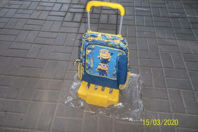 Plecak Minionki mobilny Safta z Hiszpani Licencja Okazja