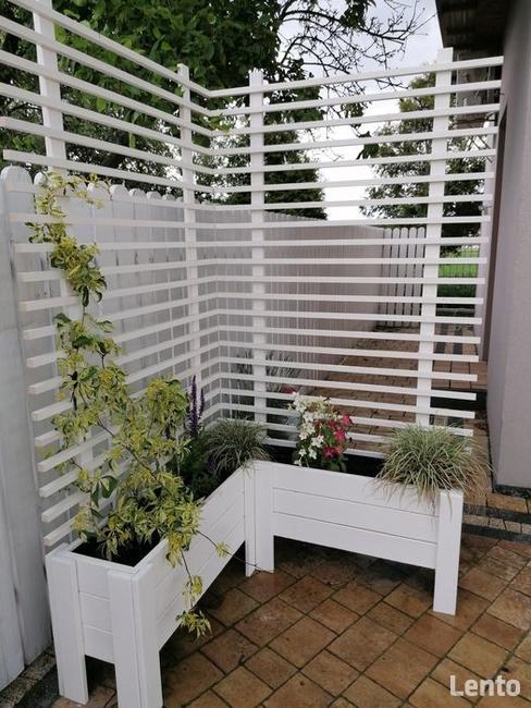 Pergole kratki donice mini warzywniak