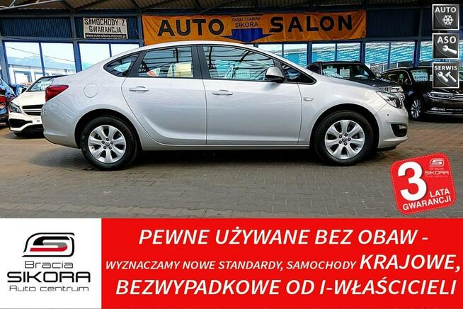 Opel Astra 3 Lata GWARANCJA I-wł Bezwypadkowy 1.6i 115KM vat 23% Skóra+Tempomat