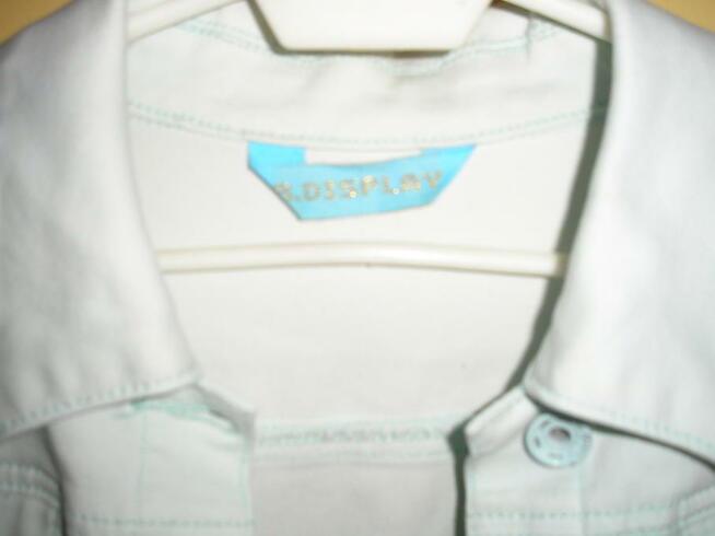 katanka jeansowa mięta L 40 R.Display