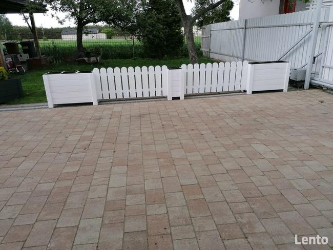 Pergole kratki donice mini warzywniak