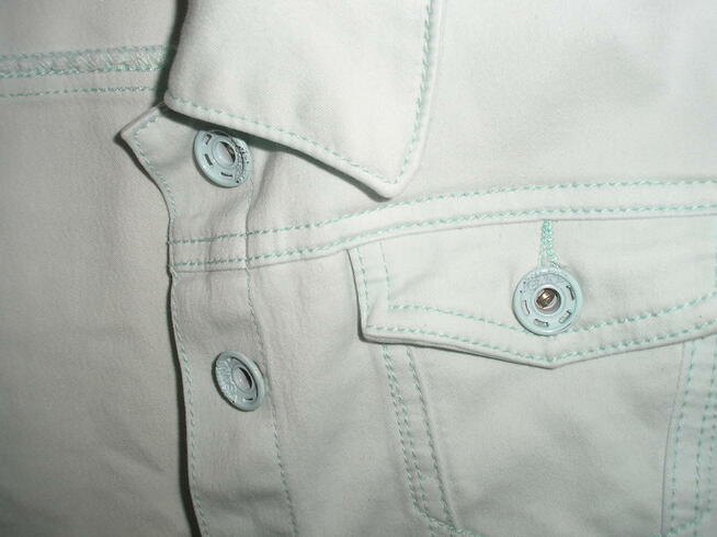 katanka jeansowa mięta L 40 R.Display