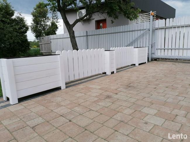 Pergole kratki donice mini warzywniak