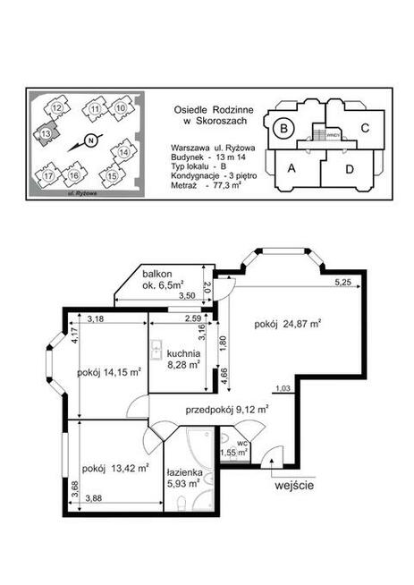 Pokoje na strzeżonym osiedlu z monitoringiem
