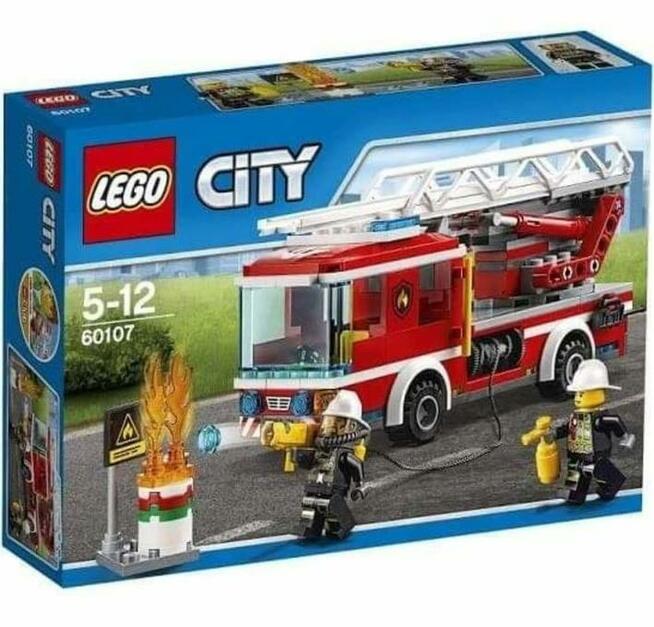 Lego wóz strażacki