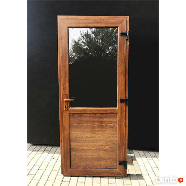 Drzwi pcv 90x210 nowe ciepłe