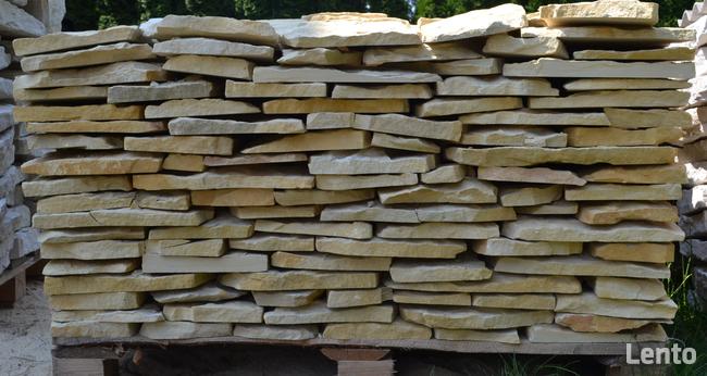 KAMIEŃ NATURALNY Kremowy Biały Kamień Cięty Kamien Elewacyjn