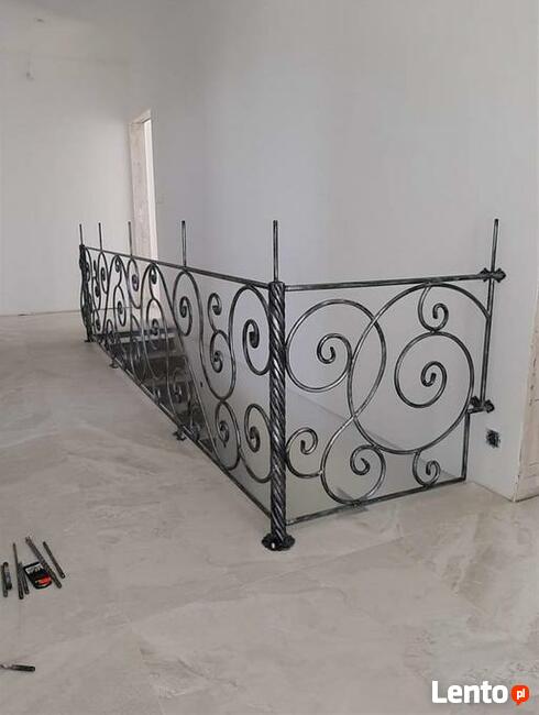 Kowalstwo artystyczne Szczecin balustrady ogrodzenia kraty
