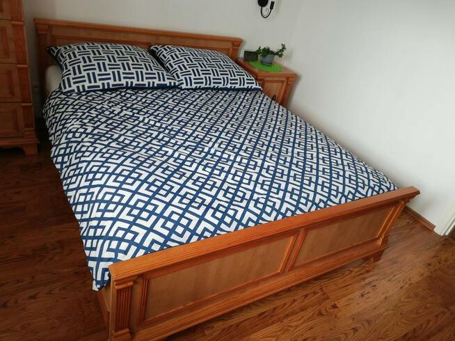 sypialnia - komplet w stylu retro kolor jasna wiśnia