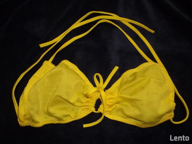Żółty kostium kąpielowy.Nowy.Bikini.