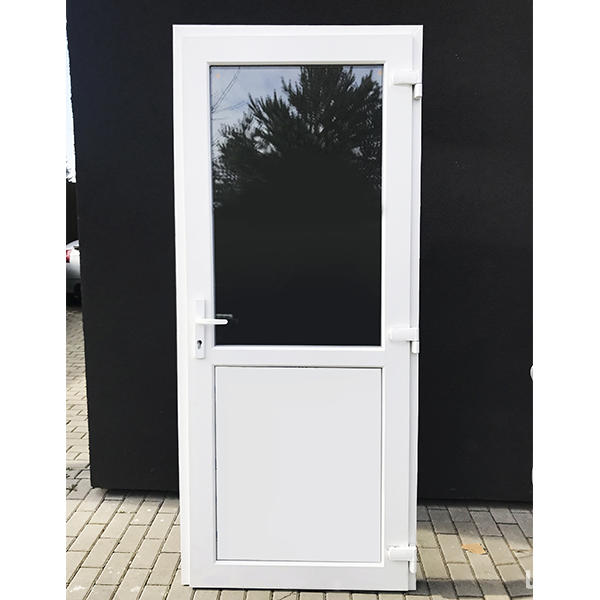 Drzwi wejściowe pcv 100x200 białe