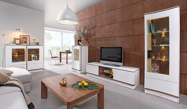 Salon meblowy- Galeria Mebli Milano – Nowy Sącz – aranżacja