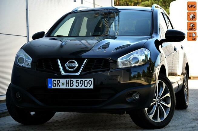 Nissan Qashqai+2 Opłacony 2.0i 16V Panorama Bose Kamera Xenon Navi Skóra 7OS.