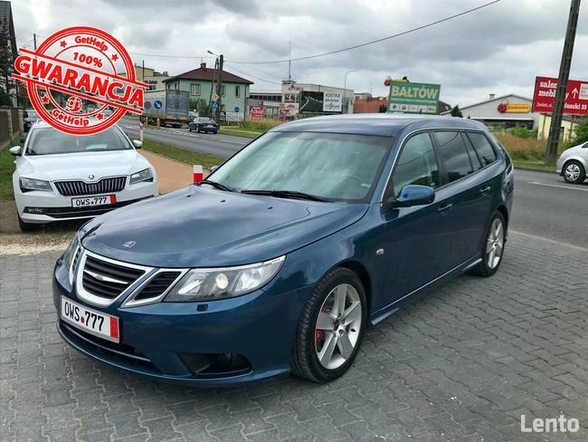 Saab 9-3 2.0T 210KM ! Navi Bi-Xenon ! Serwisowany ! Gwarancja ! Opłacony !