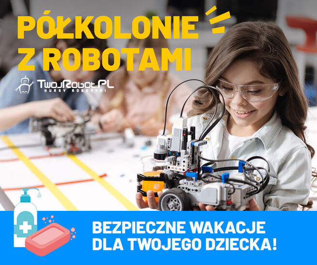 Wakacyjne WARSZTATY Z ROBOTYKĄ I MINECRAFTEM! 17-21.08.2020