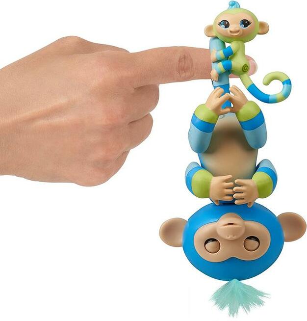 interaktywna małpka Fingerlings Billie & Aiden NOWA Lombard