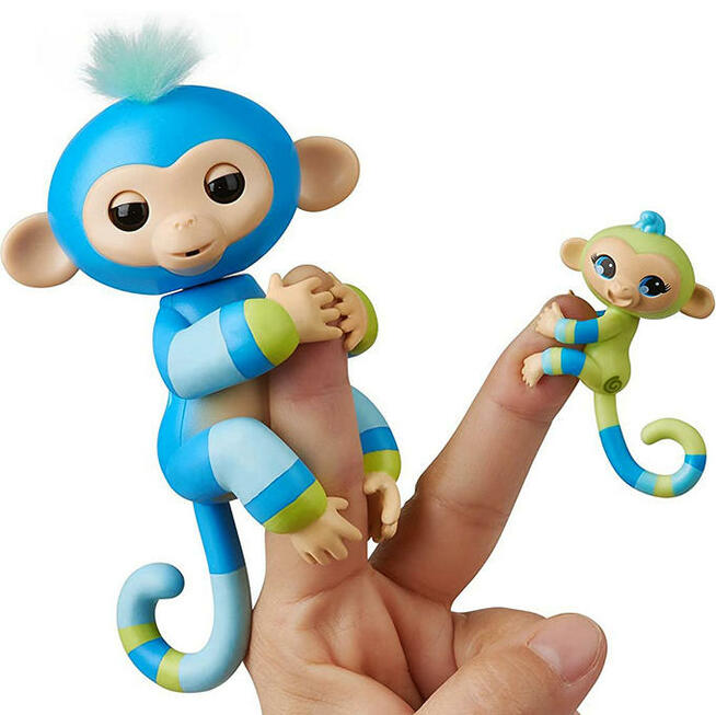 interaktywna małpka Fingerlings Billie & Aiden NOWA Lombard