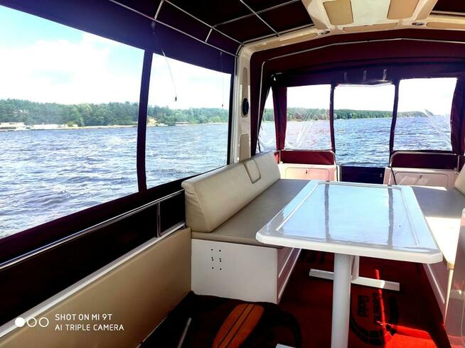 Łódź motorowa, motorówka, houseboat, 12 os., czarter, wynaje