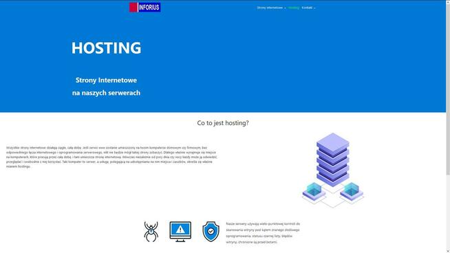 Budowa stron internetowych i hosting