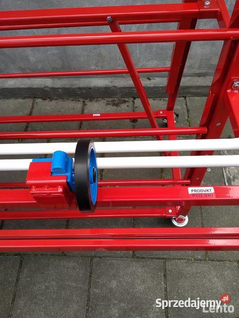 Nawijarka przewijarka regał do folii z licznikiem 2-zwijaki